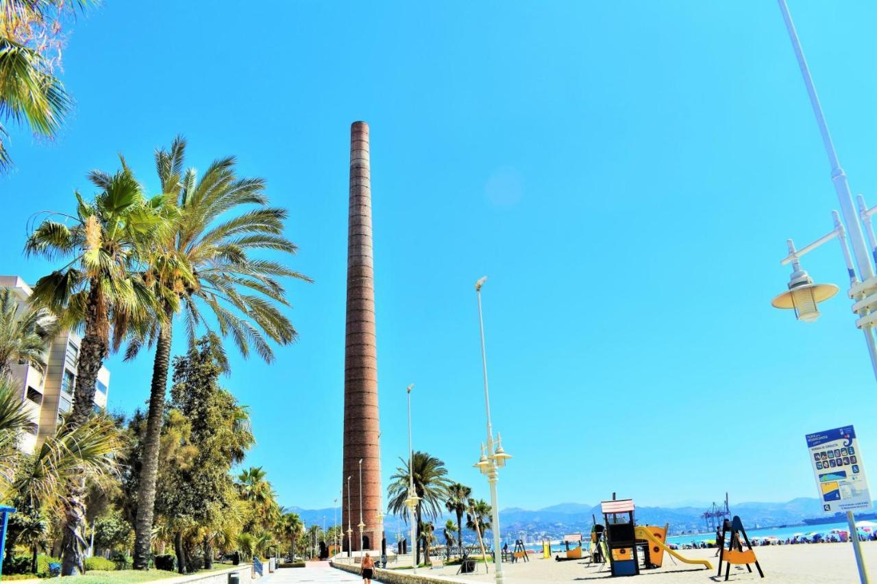 Precioso Apartamento A 5 Minutos Andando De La Playa マラガ エクステリア 写真